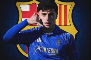 世体:皇家奥维耶多前锋华金·德尔加多将租借加盟巴萨B队